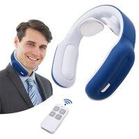 Neck Massager, Intelligent Neck Massage with Heat, Smart Cordless Deep Tissue Trigger Point with 3 Modes 15 Intensities, Ideal Gift for Friends and...