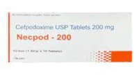 Necpod cefpodoxime 200mg NecLife (H/10v)