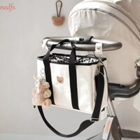 Nedfs Dây Rút Túi Tã Cho Bé, Lưu Trữ Đeo Ngang Mẹ Gói Bà Bầu, Xe Đẩy Dung Tích Lớn Vải Đa Năng Đồ Cho Bé Túi Tã Mẹ