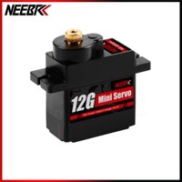 Neebrc 12G Micro Servo Mini Servo Chống Nước Kỹ Thuật Số Bánh Răng Kim Loại Servo Cho Xe RC Máy Bay Cánh Cố Định Máy Bay Trực Thăng Robot Đồ Chơi
