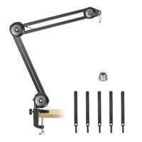Neewer Upgraded NW-35 Pro Mic Stand Sturdier Microphone Arm Stand Compatible with Blue Yeti Snowball Blue Yeti Nano, Suspension Boom Scissor Arm wi...