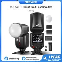 Neewer Z2-S TTL Đầu Tròn Speedlite Cho Sony Với Pin & Khuếch Tán 2600mAh