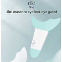 Neilo 3in1 Mascara Eyeliner Eye Guard 3 chiếc, Hồng, Tím, Trong suốt, 1 bộ