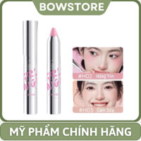 NEIYOU Phấn Má Hồng Dạng Thỏi Màu Tím Highlight Bắt sáng lâu, dưỡng ẩm tự nhiên