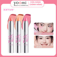 [Neiyou] Phấn Má Hồng Dạng Neiyou Thỏi Màu Blush Tím Stick Đơn Highlighter Bắt Sáng Lên Màu Chuẩn Mịn Lâu trôi Yoomi