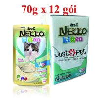 Nekko Kitten Chicken Mousse 70g / Sốt gà nhuyễn cho mèo con