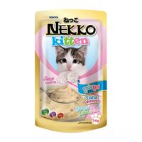 Nekko Tuna Mousse for Kitten 70g – Pate cho mèo con cá ngừ xay nhuyễn