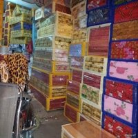 Nệm 5 phân PE Hàn Quốc loại Gấp 3 nệm ngang 1m55 dài 1m95 màu ngẫu nhiên