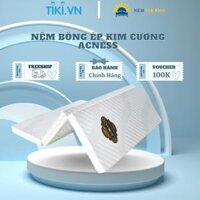 Nệm bông ép gấp 3 Kim Cương Acness nâng đỡ cột sống, giảm đau lưng, dễ vệ sinh, di chuyển Giao màu ngẫu nhiên - 180x200 - 9cm