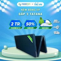 Nệm Bông Ép Gấp 3 TATANA -  140 x 200 x 10cm
