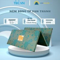 NỆM BÔNG ÉP GẤP 3 VẠN THÀNH VẢI TRICAT CHO NGƯỜI ĐAU LƯNG - 100x200x5cm