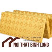 NỆM BÔNG ÉP – NỆM GẤP 3 VẢI GẤM (1m6 x 2m x 9cm)