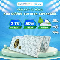 Nệm Cao Su Bông Kim Cương Eufiber Advanced - 140x200 - 5cm