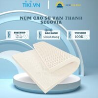 Nệm cao su cao cấp Vạn Thành Segovia sở hữu công nghệ kháng khuẩn hiện đại, cách ly chuyển động tốt, thoáng khí - 160x200 - 10cm