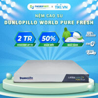 Nệm cao su Dunlopillo World Pure Fresh 20cm - 12020020cm