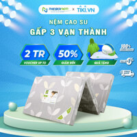 Nệm cao su gấp 3 Vạn Thành Venus - 120x200x10cm