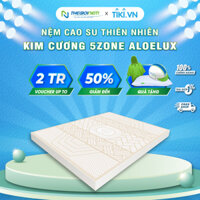 Nệm Cao Su Kim Cương 5 ZONE ALOE - 180 x 200 x 5 cm