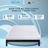 Nệm cao su Kim Cương COOLUX - 7Zone Gel làm mát 160x200x5cm