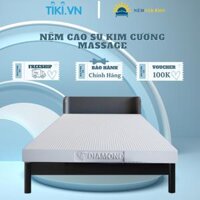 Nệm Cao Su Kim Cương Massage - 160x200x5cm