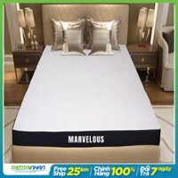 Nệm cao su nhân tạo Marvelous Ưu Việt chính hãn  - 160 x 200 - 15 cm