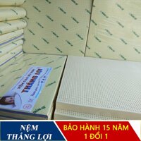 Nệm Cao Su Non 180cm x 200cm x 15cm. Nệm Thắng Lợi Cao Cấp