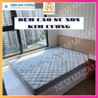 Nệm cao su non ALOE VERA FLEX chính hãng đệm Kim Cương chất lượng tốt giá rẻ bảo hành 10 năm toàn quốc - CS1001