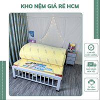 Nệm Cao Su Non American Phẳng 1m6x2mx10cm - Đệm Nằm Cao Cấp Đàn Hồi, Thông Thoáng