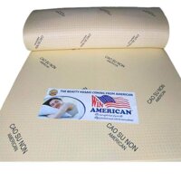 Nệm Cao Su Non American size 14m x 2m x 10cm  loại Cao Cấp