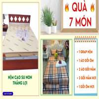 Nệm cao su non thắng lợi 1M X 2M X 10CM QUÀ 7 MÓN CAO CẤP  HẤP DẪN