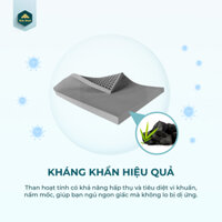 Nệm Cao Su Platinum Kim Đỉnh - Cao 10cm - Nệm Cao Su Tự Nhiên Than Hoạt Tính