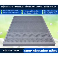 Nệm cao su than hoạt tính kim cương 7zone viplux [ 15cm ]