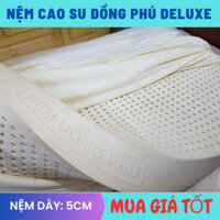 Nệm cao su thiên nhiên đồng phú deluxe 5cm
