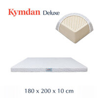 Nệm cao su thiên nhiên Kymdan Deluxe 180 x 200 x 10cm SFM - Tỷ trọng mousse cấp độ 3 SSH