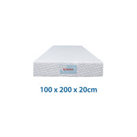 Nệm cao su thiên nhiên Kymdan Deluxe 100 x 200 x 20cm SFM - Tỷ trọng mousse cấp độ 2 SH