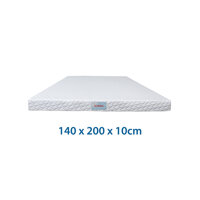 Nệm cao su thiên nhiên Kymdan Deluxe 140 x 200 x 10cm SFM - Tỷ trọng mousse cấp độ 3 SSH