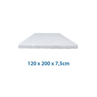 Nệm cao su thiên nhiên Kymdan Deluxe 120 x 200 x 7,5cm SFM