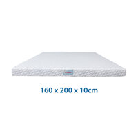 Nệm cao su thiên nhiên Kymdan Deluxe 160 x 200 x 10cm SFM - Tỷ trọng mousse cấp độ 3 SSH