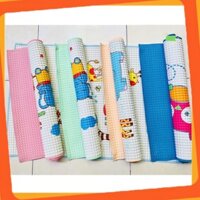 NỆM CAO SU THOÁNG MÁT CHO BÉ NHẬP KHẨU MALAYSIA (nệm cho bé sơ sinh, nệm nước nệm hơi chống thấm nước tiện lợi)