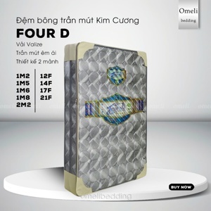 Nệm cao su tổng hợp Kim Cương Four D