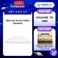 Nệm cao su Vạn Thành Standard chính hãng - 160x200x10