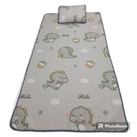 Nệm/ Chiếu điều hòa cao su non 1m x 2m tặng vỏ gối cùng bộ, chiếu nệm điều hòa ký túc xá, chiếu nệm điều hòa văn Phòng