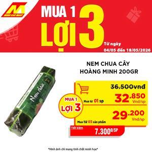 Nem chua cây Hoàng Minh 200g