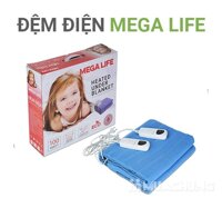 Nệm điện Mega Life 2 bộ điều khiển, tỏa nhiệt đều