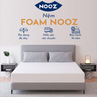 Nệm Foam NOOZ Home Goods  Tiêu Chuẩn CertiPUR-US Với Hai Tầng Foam Nâng Đỡ Ruột Đệm Cao Su Non Vỏ Nệm Tencel - 160 x 200 - 10 cm