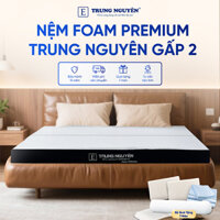 Nệm Foam Premium Trung Nguyên Gấp 2 1m4 x 2m