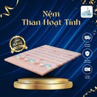Nệm Foam Than Hoạt Tính TonyBed - Nệm Mỏng Khử Mùi, Kháng Khuẩn, Thoáng Mát Cho Giấc Ngủ Êm Ái