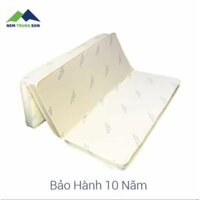 nệm gấp 3 cao su non cao cấp trung sơn ( 1,4m x 2m x 10cm)