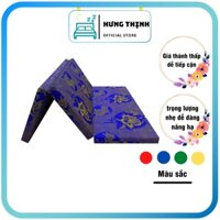 Nệm gấp 3 PE giá rẻ chiều dài 1m4 x 2m , đệm xốp gấp cho 2 người nằm kích thước 1m6 x 2m