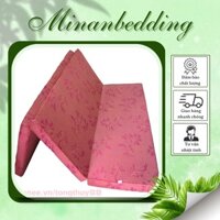 Nệm gấp 3 PE kích thước 120x200x4cm hàng chất lượng cao, loại một, không xù, xẹp, cho giấc ngủ ngon