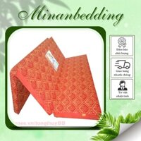 Nệm gấp 3 PE kích thước 120x200x8cm hàng chất lượng cao, loại một, không xù, xẹp, cho giấc ngủ ngon